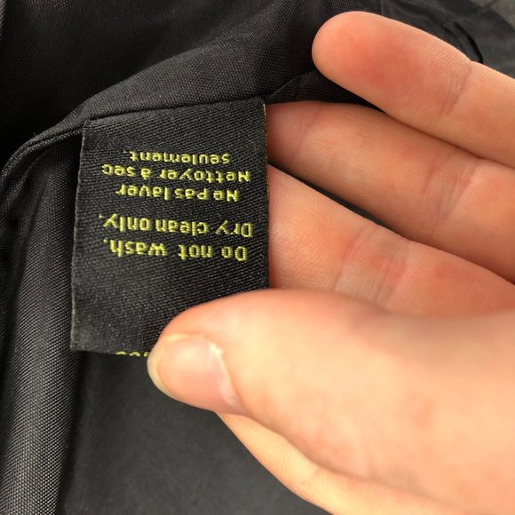 French Twist Women's Size 8 Dark Grey Asymmetrical Full Zip Collared Jacket - Picture 9 of 12